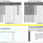 Torsion Irregularity Calculation and Check Spreadsheet