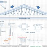 Truss Analysis And Calculation Spreadsheet