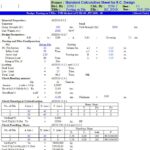 Design Footing on Two Piles As Per ACI 318-99 Spreadsheet