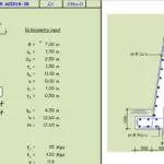 Design Of Cantiliver Retaining Wall Per ACI318-05 Spreadsheet