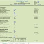 MWFRS Wind Loads Calculations Based on ASCE 7-10 Spreadsheet
