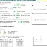 Structural Glass Design Using FEM Method Spreadsheet
