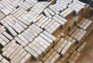 Bricks Made from recycled pet bottles