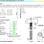Drilled Cast-in-place Pile Design Based on ACI 318-14 Spreadsheet