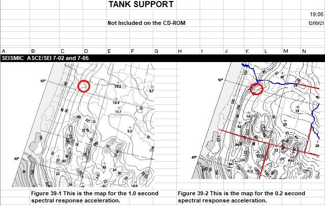 Seismic Calculations For Tank Support Spreadsheet