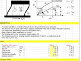 Canadian Seismic Design of Steel Structures Force reduction factor for friction-damped systems Spreadsheet