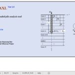 Axially Loaded Pile analysis Tool Spreadsheet