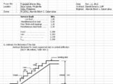 Design Of Concrete Stairway Excel Sheet