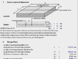 Design and Calculation Of Bearing Pad Spreadsheet