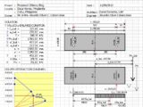 Investigation Of Column Subject To Combined Axial and Bending Spreadsheet