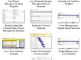 Project Management Planning and Schedule Free Spreadsheets