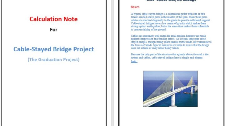 Cable-Stayed Bridge Calculation Notes