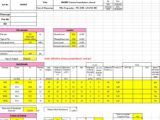 Box Pile Design Calculations Spreadsheet