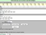 Purlin Spacing Calculation Along With Member Spreadsheet