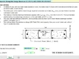 Composite Strong Wall Design and Calculation Spreadsheet