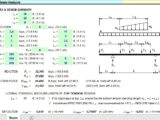 General Beam Analysis and Calculation Spreadsheet