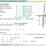 Shear Friction Reinforcing Design Based on ACI 318-14 Spreadsheet