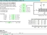 Wind Design For Rooftop Solar Panels Based on ASCE 7-16 Spreadsheet