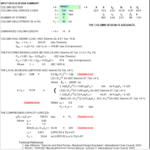 Seismic Design for Ecconcentrically Braced Frames Based on IBC & AISC Seismic Spreadsheet